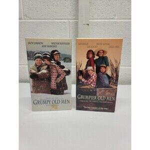 Grumpy Old Men And Grumpier Old Men VHS